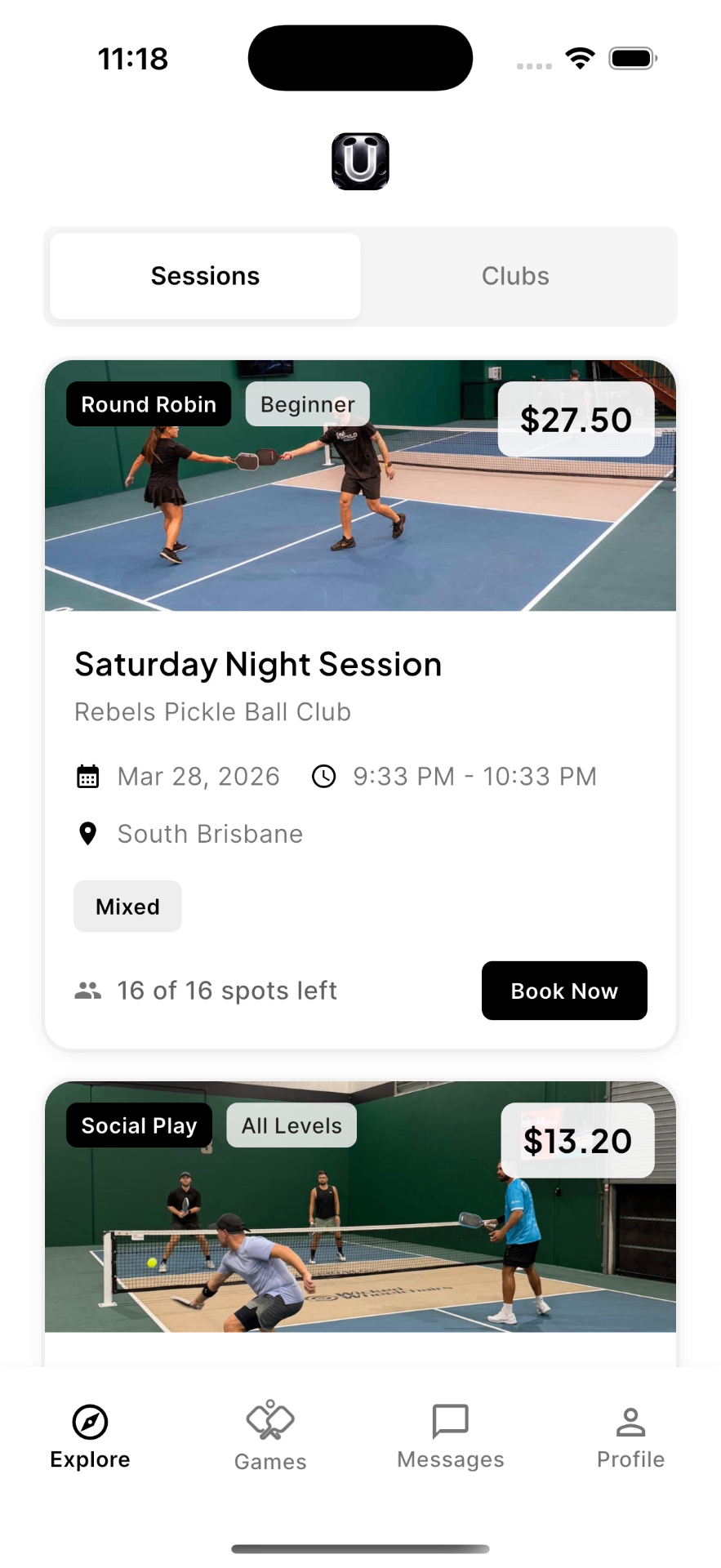 Unleashed app interface